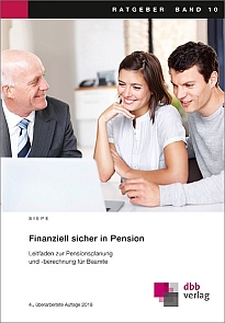 Cover Finanziell sicher in Pension